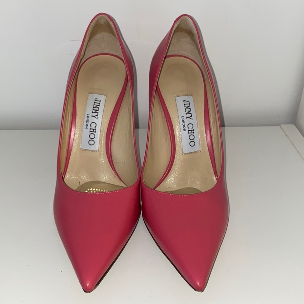 Bubble (Hot Pink) Jimmy Choo Pumps - Picture 1 of 6